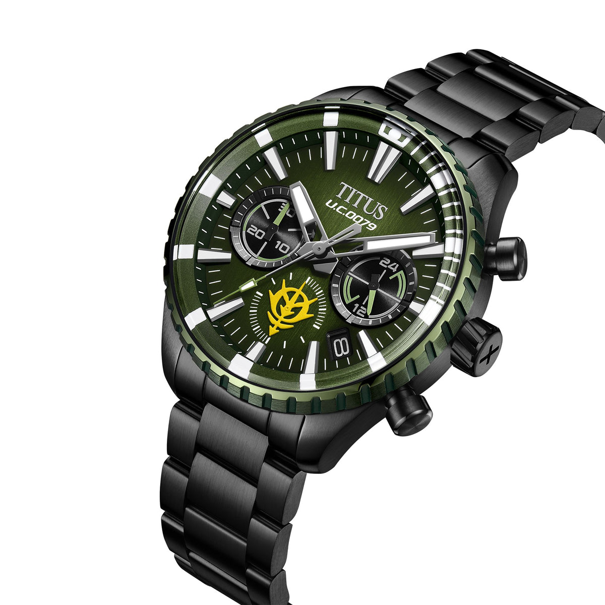 Saber Collection "MS-06F Zaku II" Limited-Edition Chronograph (Limited to 100 pcs) W06-03408-002