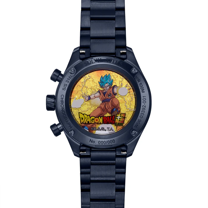 Saber Collection "Super Saiyan Blue Goku" Limited Edition Chronograph Watch (Limited to 150 pcs) W06-03392-001