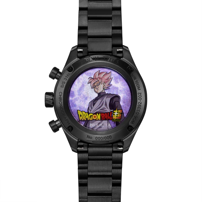 Saber Collection "Goku Black" Limited Edition Chronograph Watch (Limited to 100 pcs) W06-03392-002