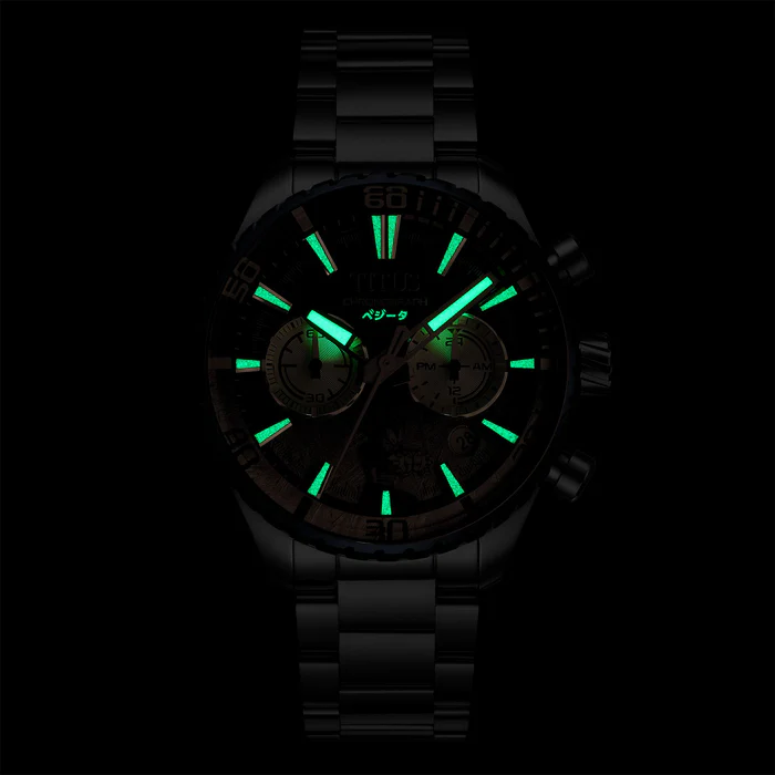 Saber Collection "Super Saiyan Blue Vegeta" Limited Edition Chronograph Watch (Limited to 100 pcs) W06-03392-003