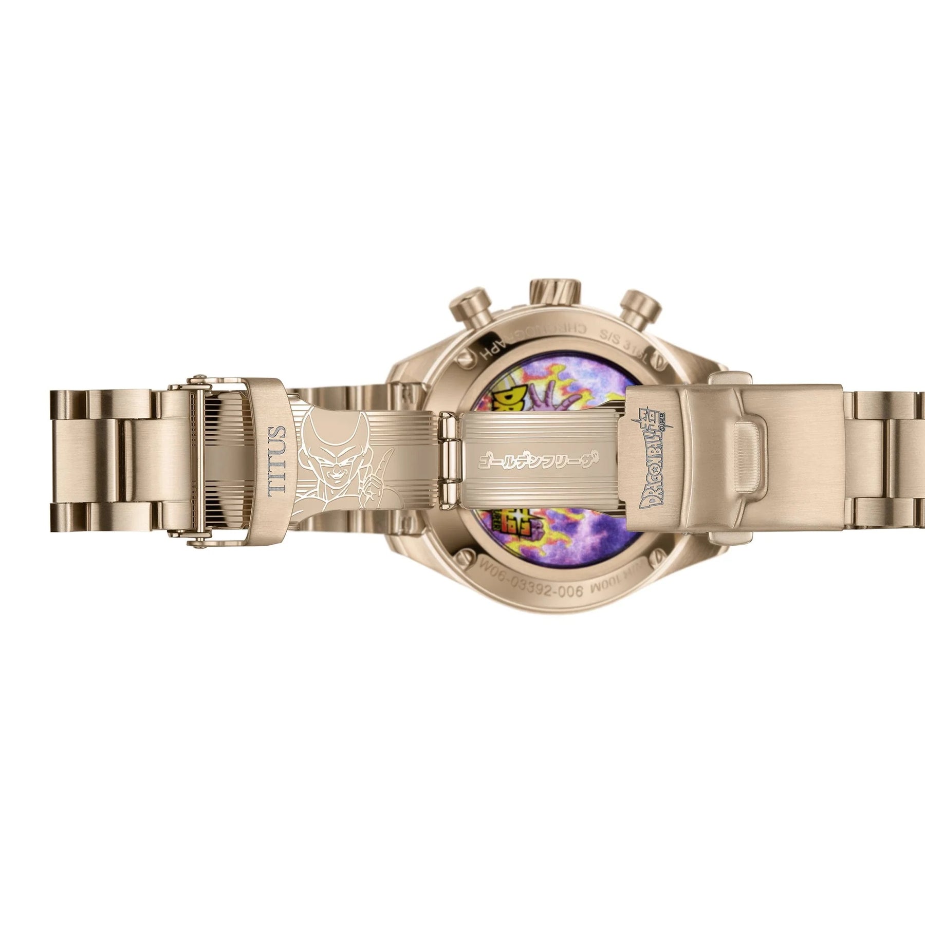 Saber Collection "Golden Frieza" Limited Edition Chronograph Watch (Limited to 100 pcs) W06-03392-006