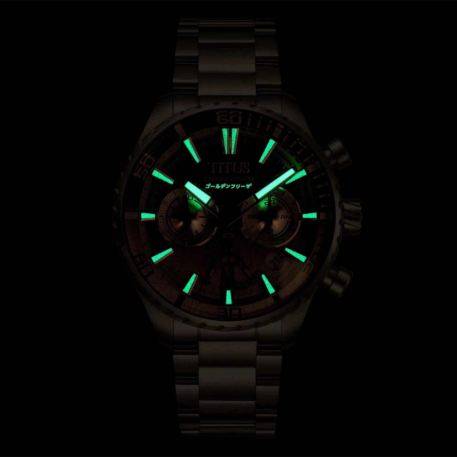 Saber Collection "Golden Frieza" Limited Edition Chronograph Watch (Limited to 100 pcs) W06-03392-006