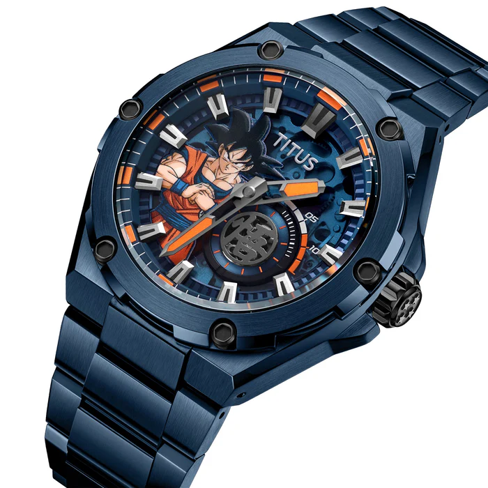 Voyager Collection "Son Goku" Limited Edition 2 Hands Small Seconds Skeleton Automatic Watch (Limited to 150 pcs) W06-03393-001