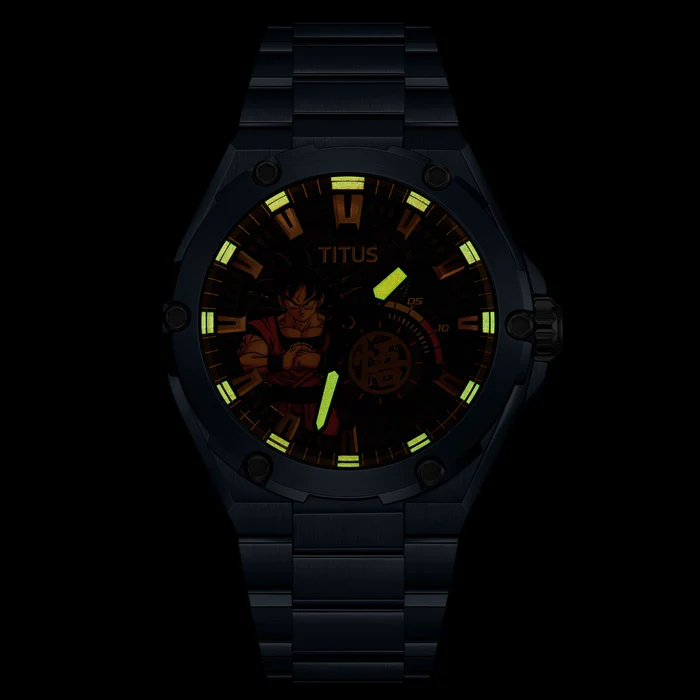 Voyager Collection "Son Goku" Limited Edition 2 Hands Small Seconds Skeleton Automatic Watch (Limited to 150 pcs) W06-03393-001