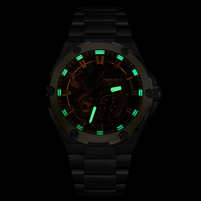 Voyager Series "Shenron" Limited Edition 2 Hands Small Seconds Automatic Watch (Limited to 300 pcs) W06-03393-002