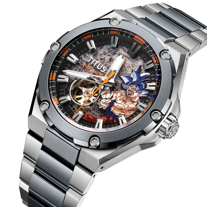 Voyager Collection "Ultra Instinct Goku" Limited Edition Automatic Skeleton Watch (Limited to 250 pcs) W06-03394-001