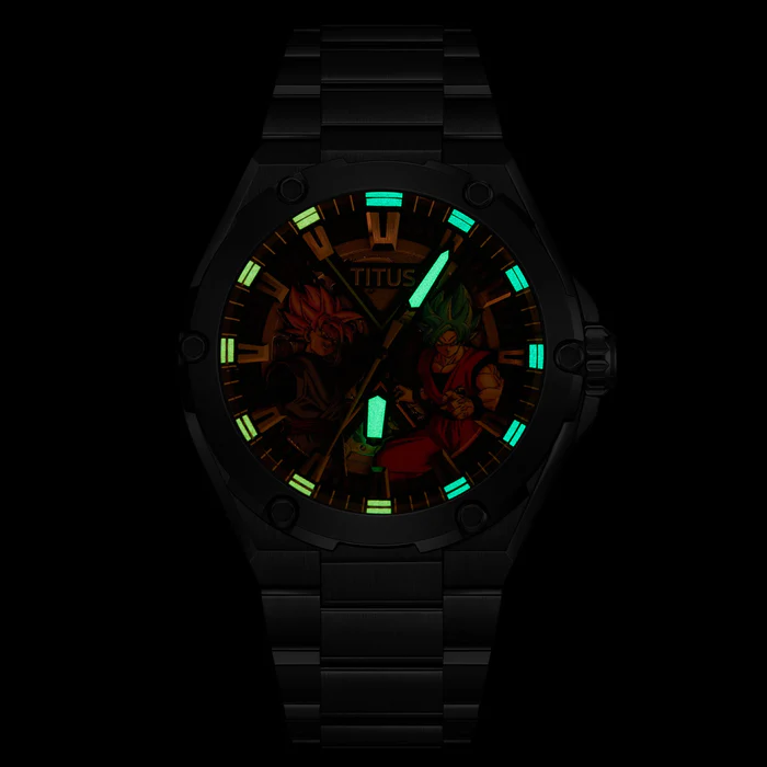 Voyager Collection "Goku vs. Goku Black" Limited Edition Automatic Skeleton Watch (Limited to 100 pcs) W06-03394-002