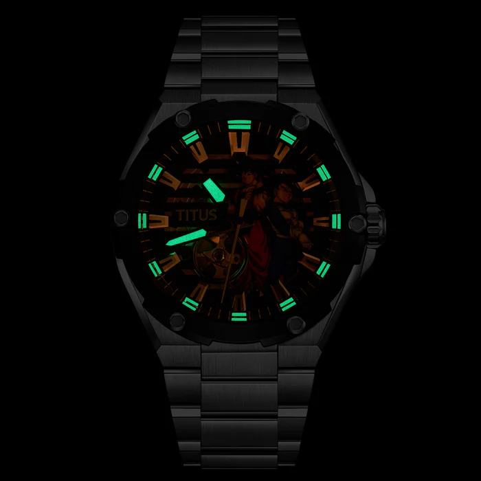 Voyager Collection "Goku x Vegeta" Limited Edition Automatic Skeleton Watch (Limited to 50 pcs) W06-03394-003