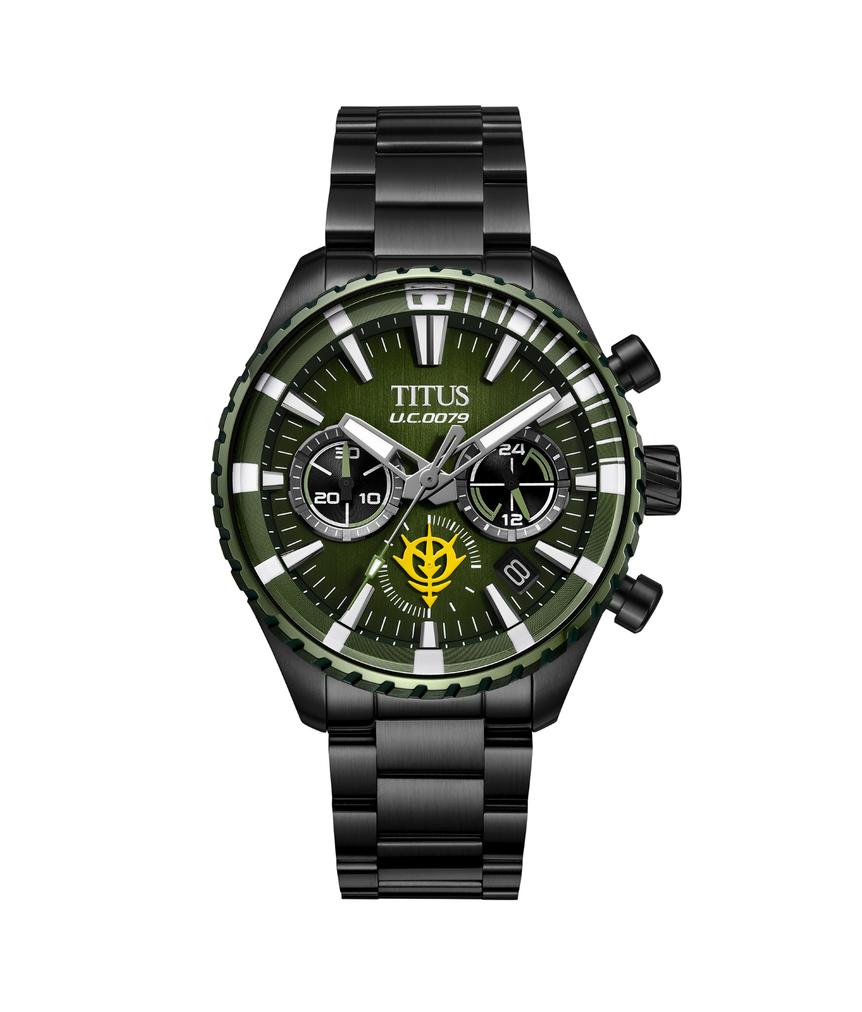 Saber Collection "MS-06F Zaku II" Limited-Edition Chronograph (Limited to 100 pcs) W06-03408-002