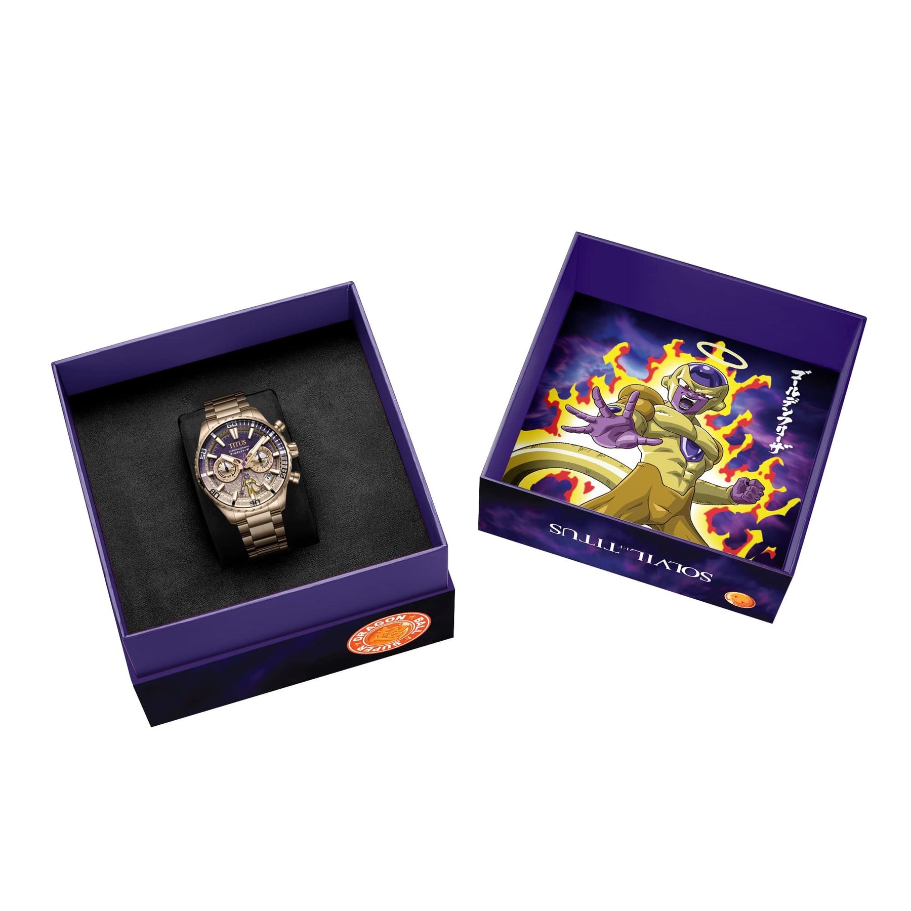 Saber Collection "Golden Frieza" Limited Edition Chronograph Watch (Limited to 100 pcs) W06-03392-006