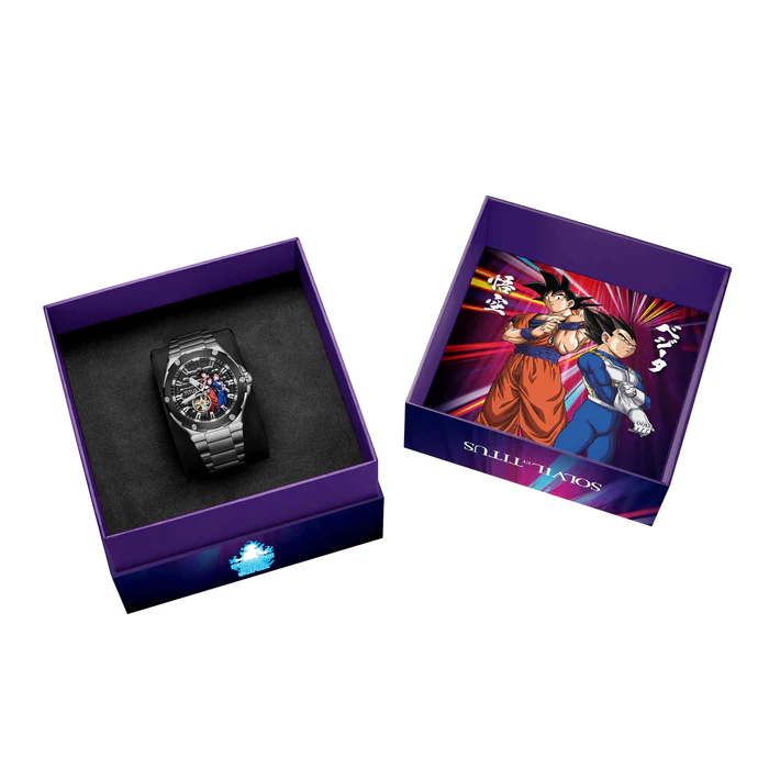 Voyager Collection "Goku x Vegeta" Limited Edition Automatic Skeleton Watch (Limited to 50 pcs) W06-03394-003