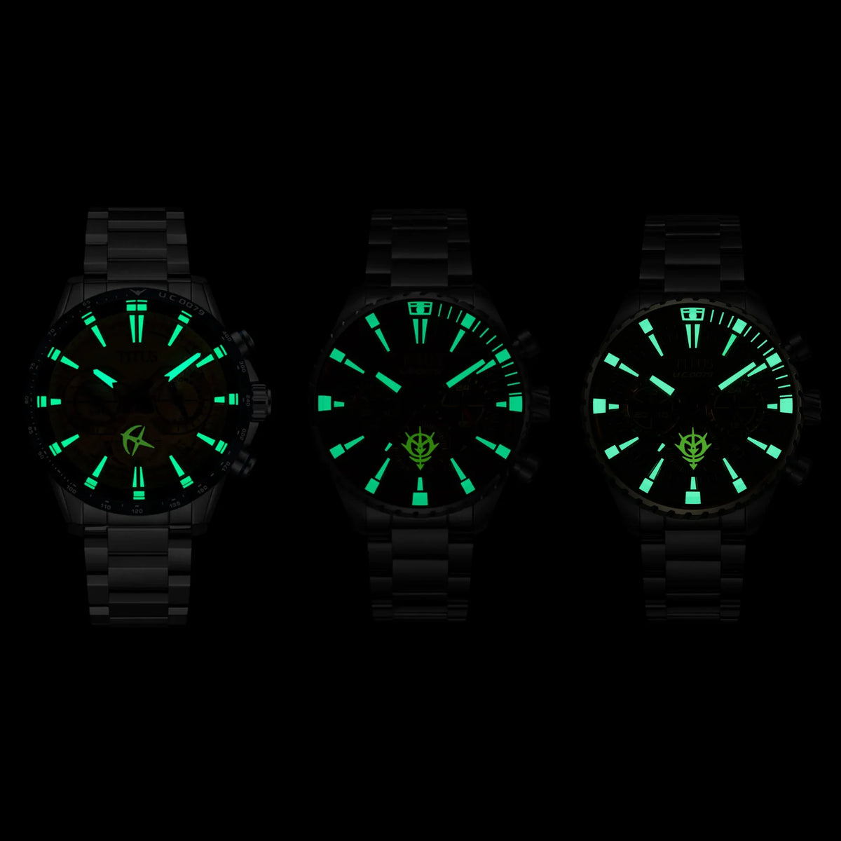 Solvil et Titus x Mobile Suit Gundam Saber Collection Limited Edition Serial No. FULL SET - 3PCS