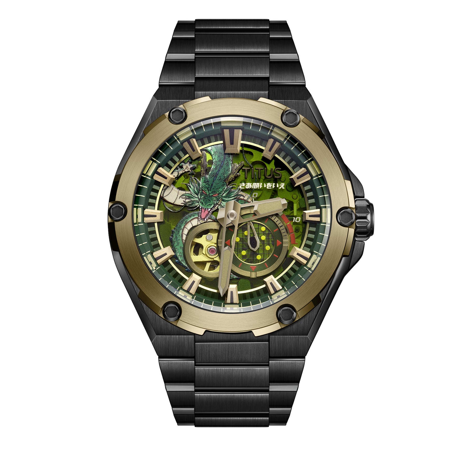 Voyager Series "Shenron" Limited Edition 2 Hands Small Seconds Automatic Watch (Limited to 300 pcs) W06-03393-002