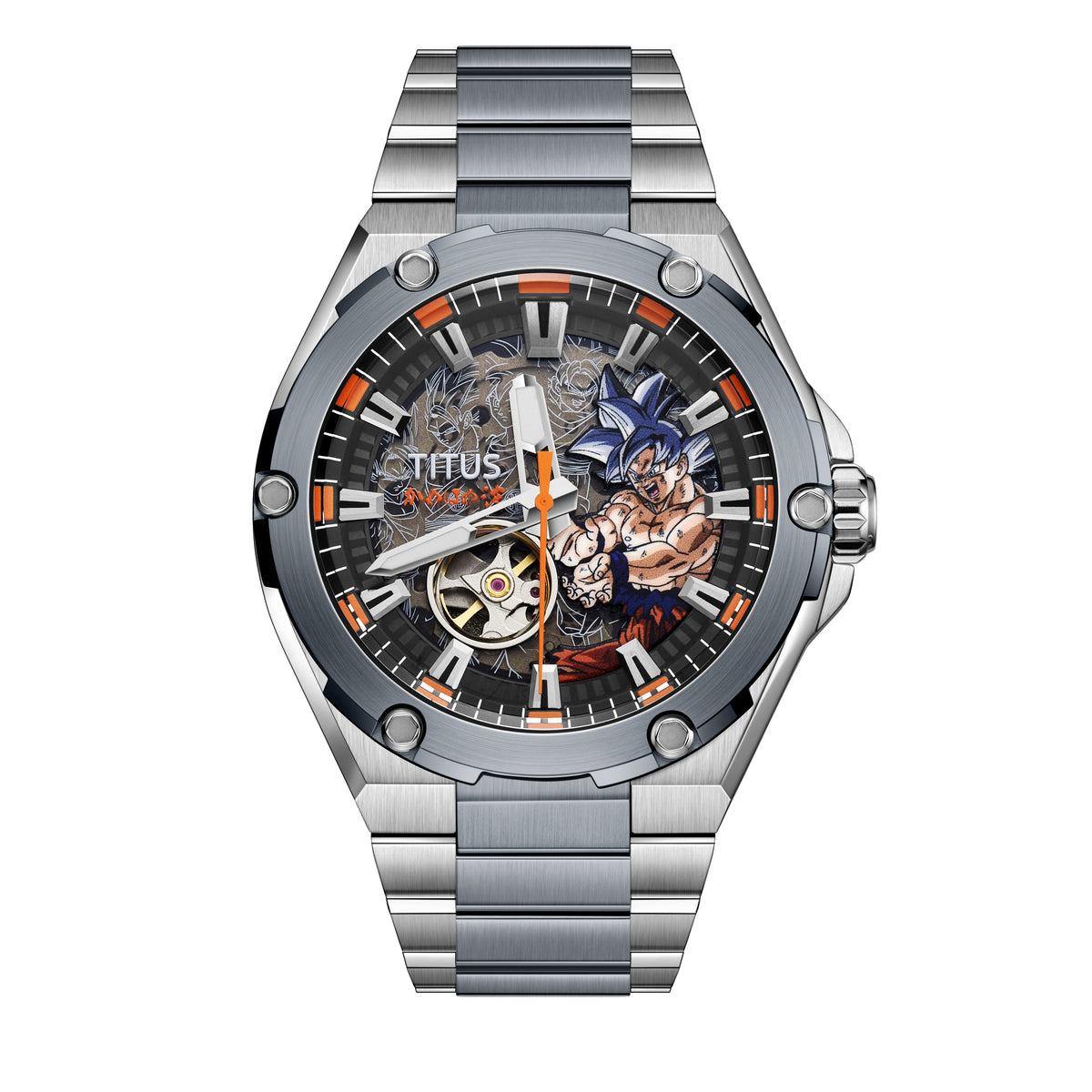 Voyager Collection "Ultra Instinct Goku" Limited Edition Automatic Skeleton Watch (Limited to 250 pcs) W06-03394-001