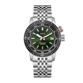 [MEN] Fort 3 Hands Date Mechanical Stainless Steel Watch [W06-03340-002]