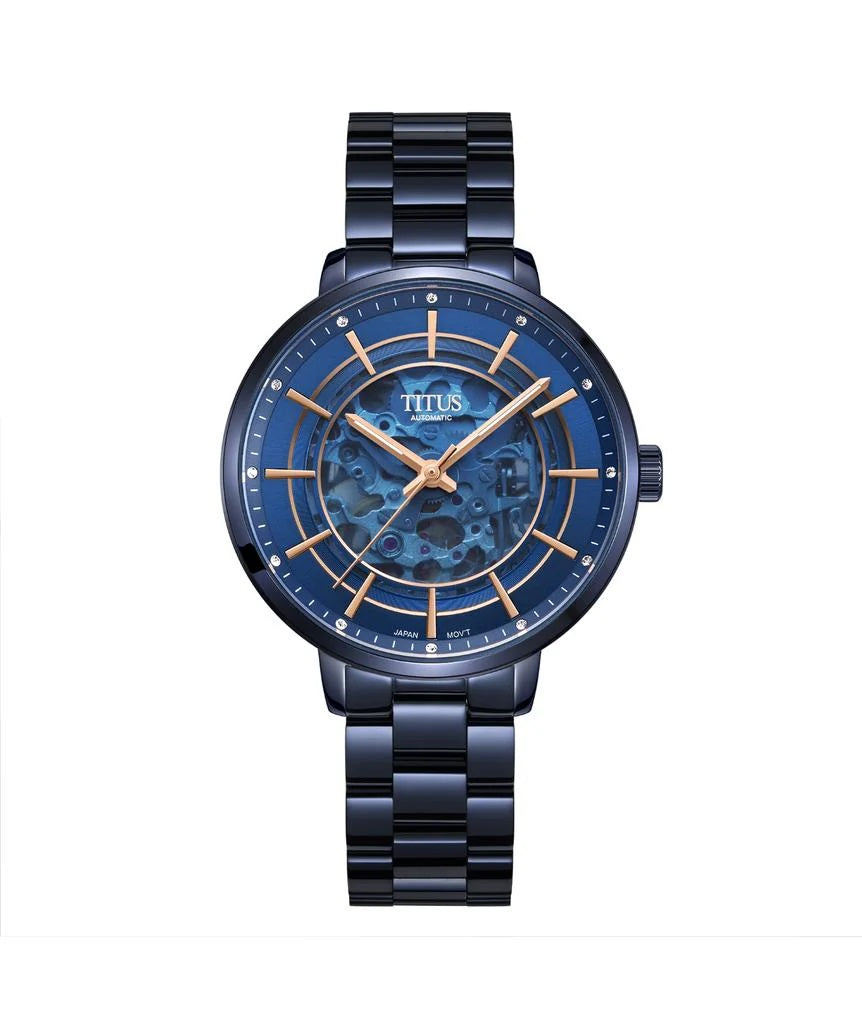 [WOMEN] Enlight 3 Hands Automatic Stainless Steel Watch [W06-03306-005]