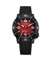 [MEN] The Cape 3 Hands Date Automatic Silicone Watch [W06-03341-007]