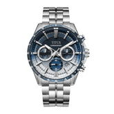 [MEN] Saber Chronograph Quartz Stainless Steel Watch [W06-03337-016]
