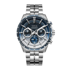 [MEN] Saber Chronograph Quartz Stainless Steel Watch [W06-03337-016]