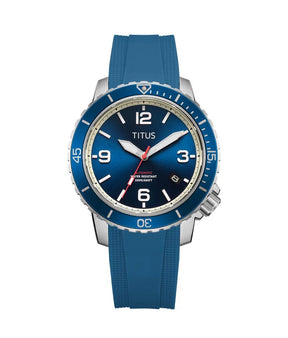 [MEN] The Cape 3 Hands Date Automatic Silicone Watch [W06-03341-005]