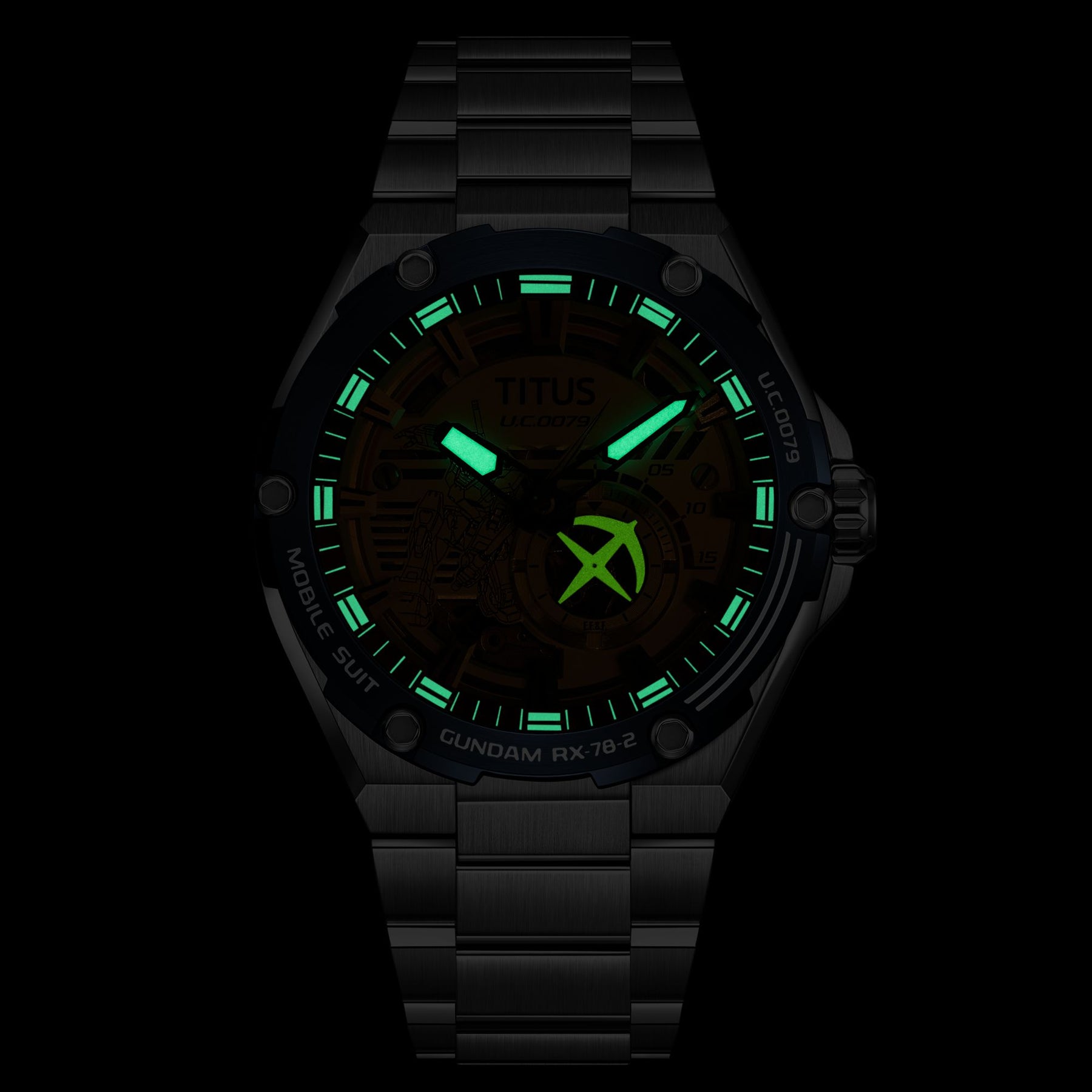 Voyager Collection "RX-78-2 Gundam" Limited Edition Automatic Mechanical Watch (Stainless Steel Bracelet) (Limited quantity TBC) W06-03405-001
