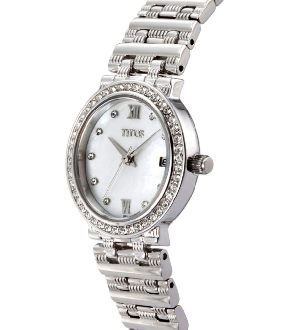 [WOMEN] Fair Lady 3 Hands Date Quartz Stainless Steel Watch [W06-03320-001]