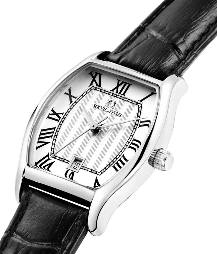 [WOMEN] Barista 3 Hands Date Quartz Leather Watch [W06-02825-001]