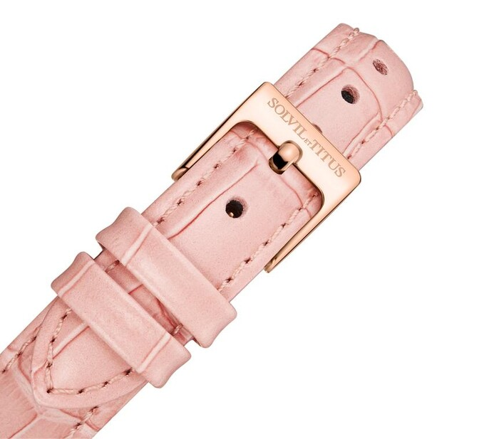 [WOMEN] Barista 3 Hands Date Quartz Leather Watch [W06-02825-012]