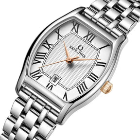 [WOMEN] Barista 3 Hands Date Quartz Stainless Steel Watch [W06-02825-018]