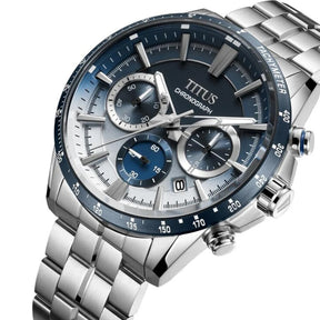 [MEN] Saber Chronograph Quartz Stainless Steel Watch [W06-03337-016]