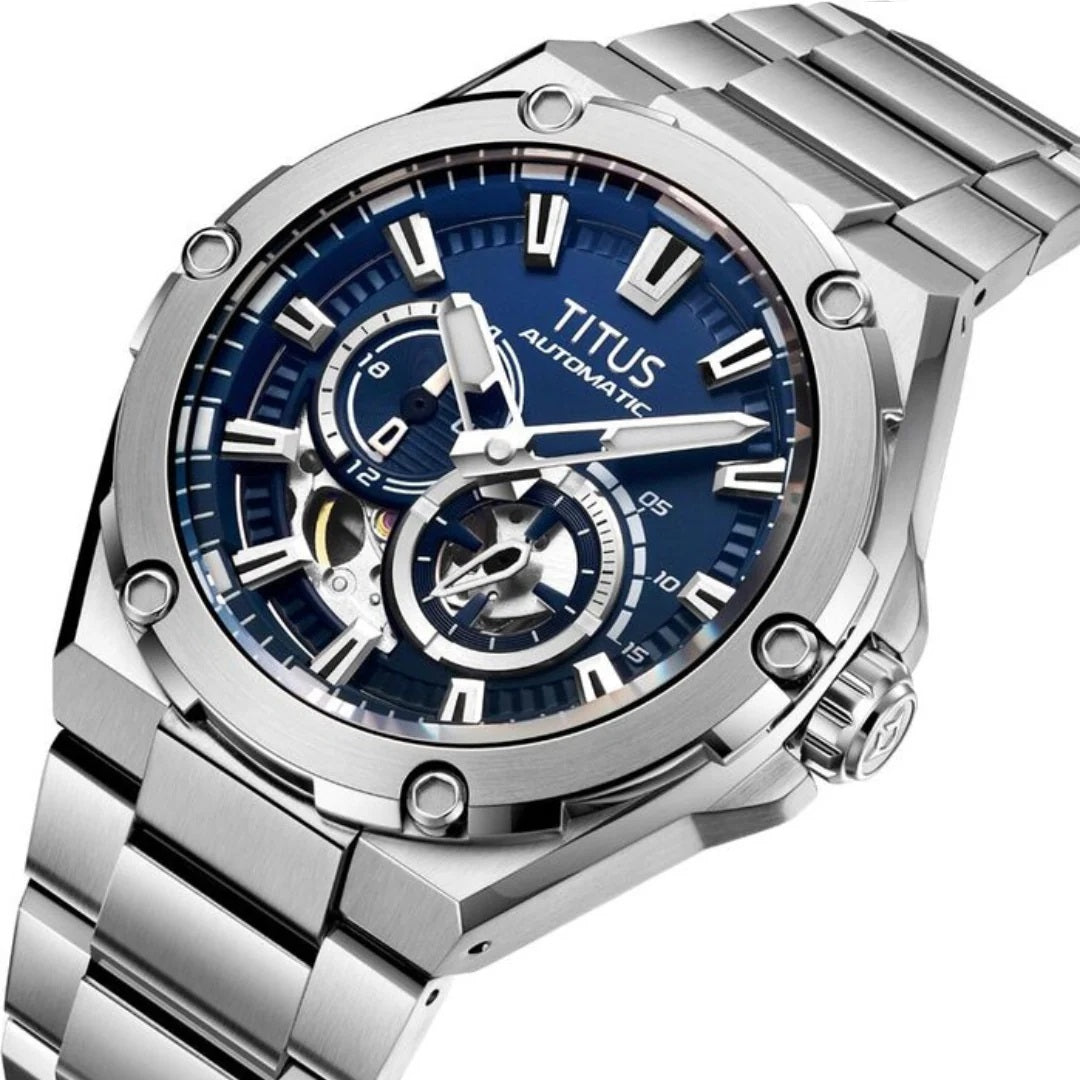 [MEN] Voyager Multi-Function Automatic Stainless Steel Men Watch [W06-03343-002]