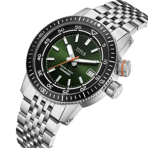 [MEN] Fort 3 Hands Date Mechanical Stainless Steel Watch [W06-03340-002]