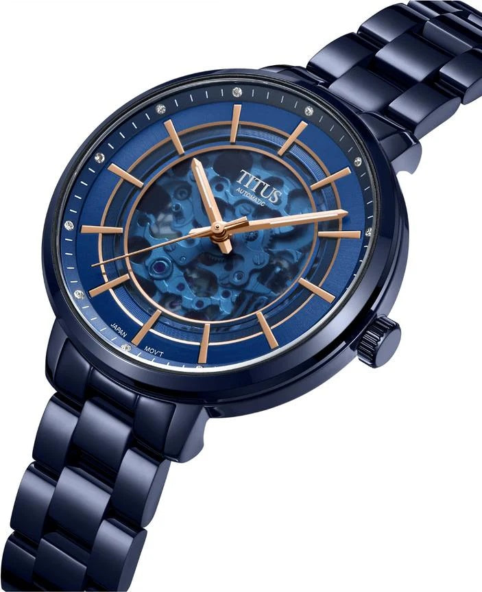 [WOMEN] Enlight 3 Hands Automatic Stainless Steel Watch [W06-03306-005]