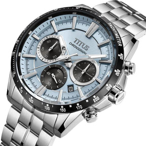 [MEN] Saber Chronograph Quartz Stainless Steel Watch [W06-03337-003]