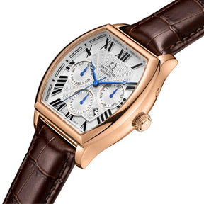[MEN] Barrique Multi-Function Automatic Leather Watch [W06-03267-002]