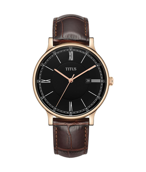 [MEN] Classicist 3 Hands Quartz Leather Watch [W06-03044-005]