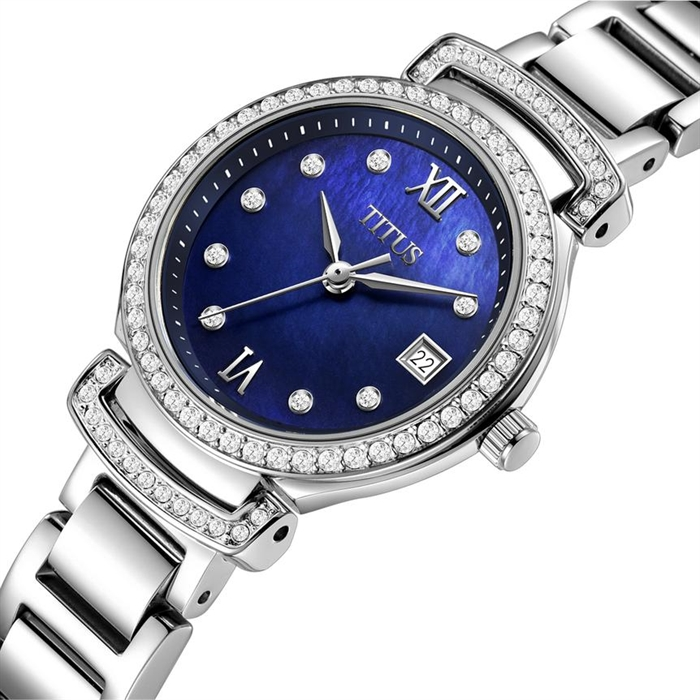 [WOMEN] Fair Lady 3 Hands Date Quartz Stainless Steel Watch [W06-03139-005]
