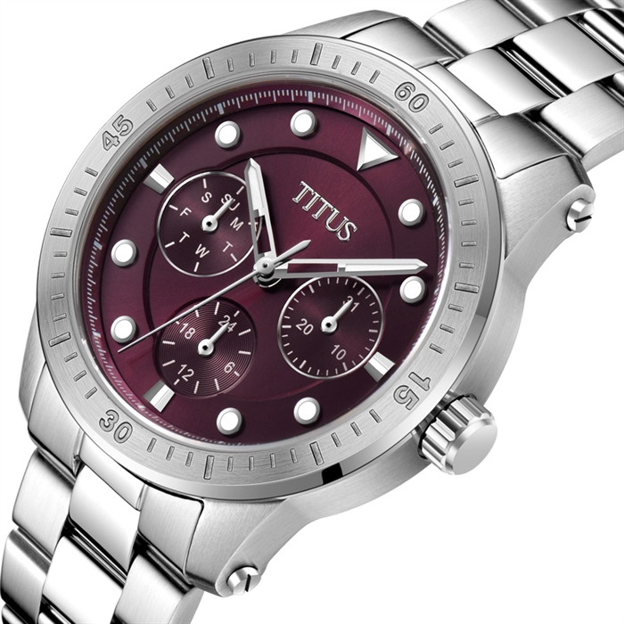 [WOMEN] Aspira Multi-Function Quartz Stainless Steel Watch [W06-03147-012]