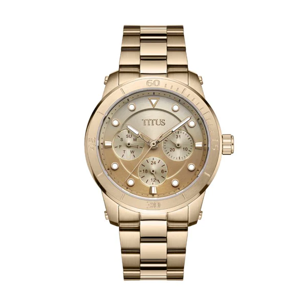 [WOMEN] Aspira Multi-Function Quartz Stainless Steel Watch [W06-03147-023]