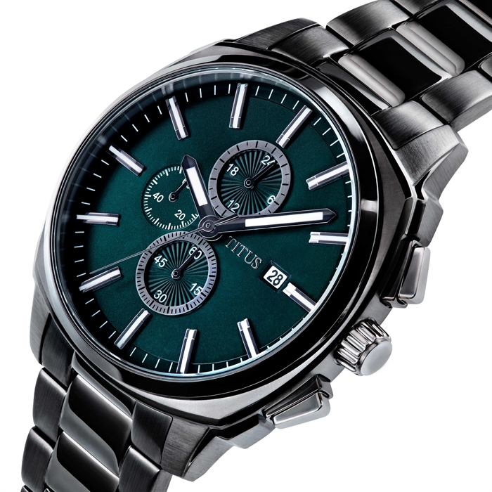 [MEN] Modernist Chronograph Quartz Stainless Steel Watch [W06-03308-009]