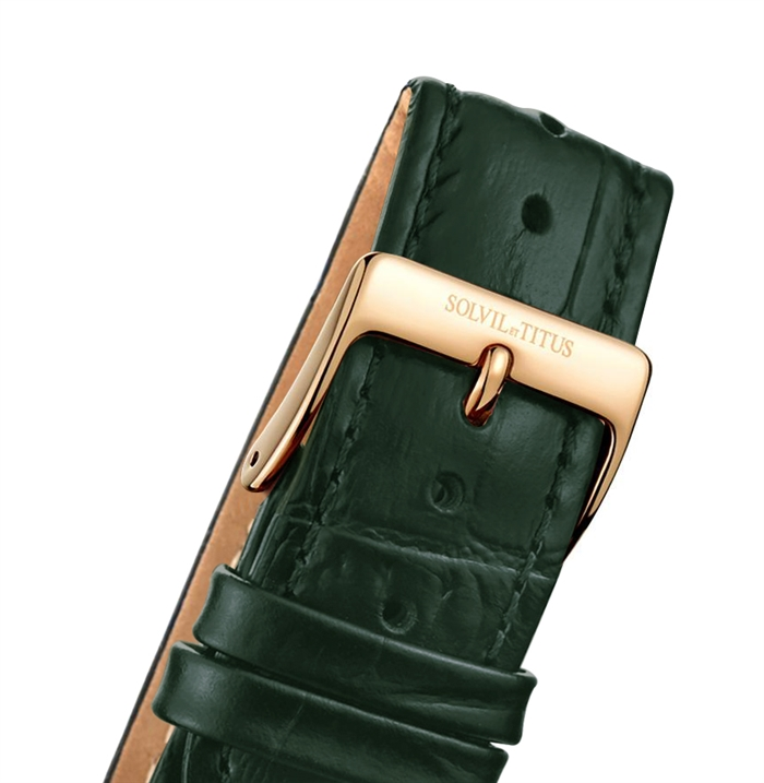 [MEN] Barista Multi-Function Quartz Leather Watch [W06-03219-006]