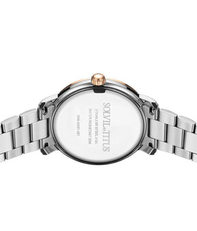[WOMEN] Fashionista Multi-Function Quartz Stainless Steel Watch [W06-03251-001]