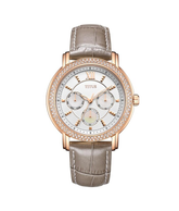 [WOMEN] Fashionista Multi-Function Quartz Leather Watch [W06-03251-007]