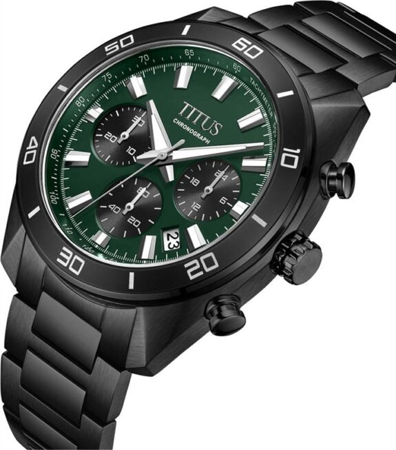 [MEN] Modernist Chronograph Quartz Stainless Steel Watch [W06-03265-007]
