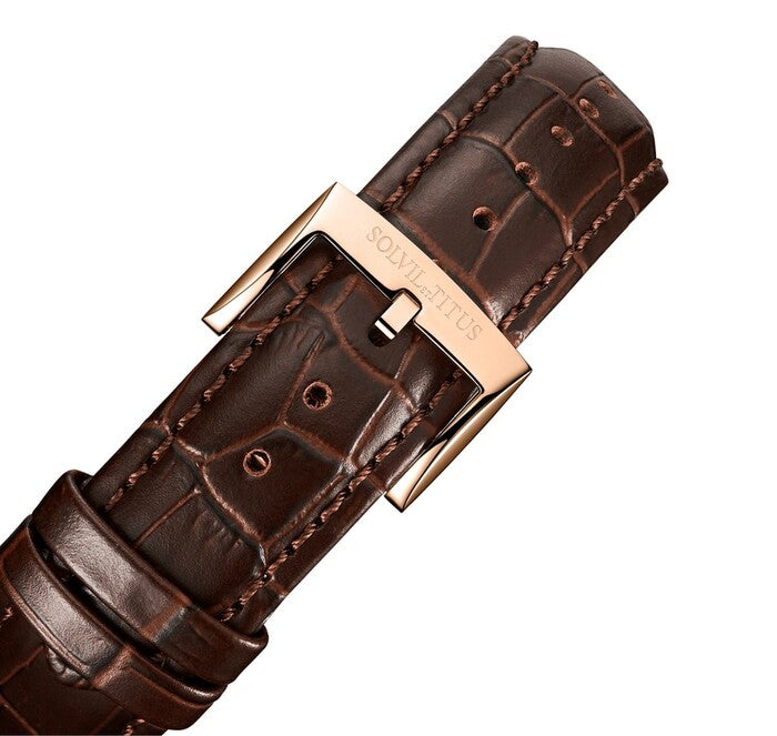 [MEN] Barrique 3 Hands Automatic Leather Watch [W06-03268-002]