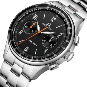 [MEN] Modernist Chronograph Quartz Stainless Steel Watch [W06-03276-001]