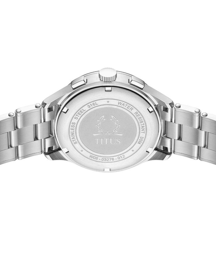 [MEN] Modernist Chronograph Quartz Stainless Steel Watch [W06-03276-012]