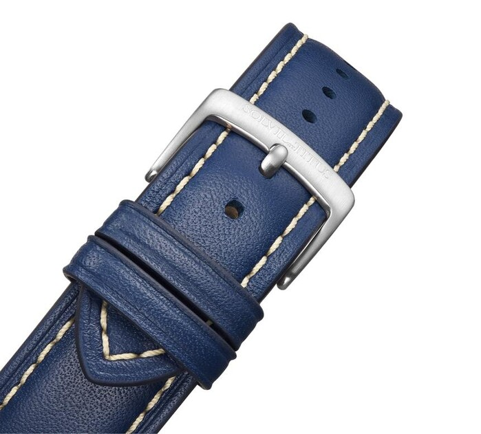 [MEN] Modernist Chronograph Quartz Leather Watch [W06-03276-013]