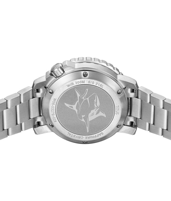 [MEN] The Cape 3 Hands Automatic Stainless Steel Watch [W06-03279-001]