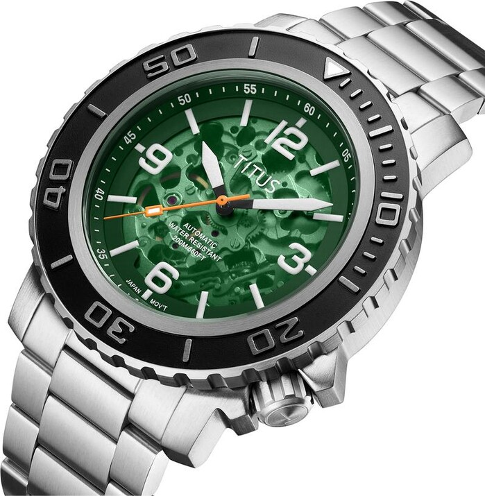 [MEN] The Cape 3 Hands Automatic Stainless Steel Watch [W06-03279-003]